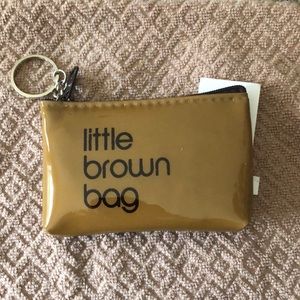 Bloomingdales key chain with credit holder